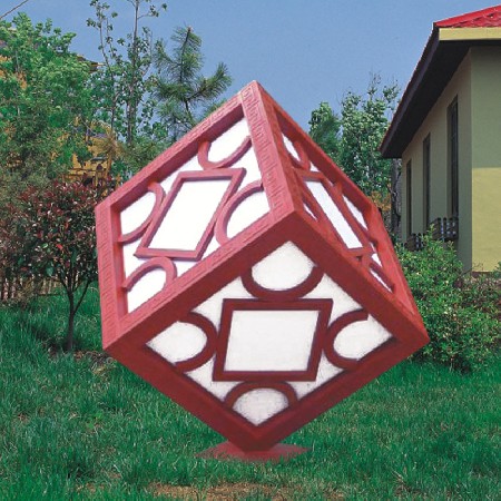 魔方造型景觀(guān)燈 特色廣場(chǎng)園林公園小區(qū)亮化戶(hù)外LED景觀(guān)燈